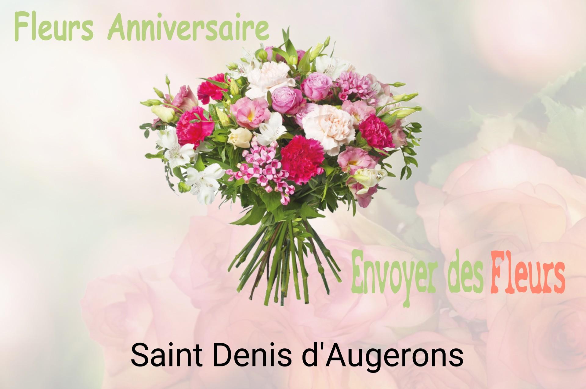 Bouquet de fleurs d’anniversaire livré à Saint-Denis-d'Augerons